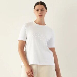 Aday Everyday T-Shirt, White, L